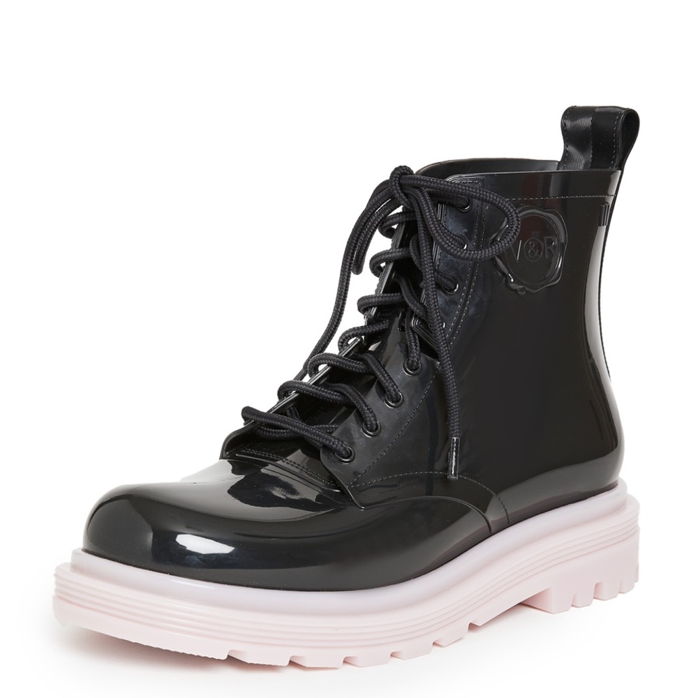 Melissa Viktor & Rolf boots. Like New. US size 10